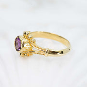 Amethyst Classical Ring