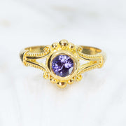 Tanzanite Classical Ring