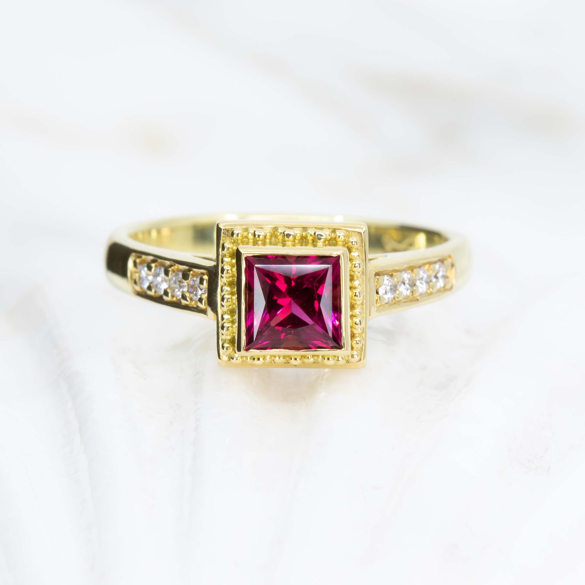 Rubellite Tourmaline Ring