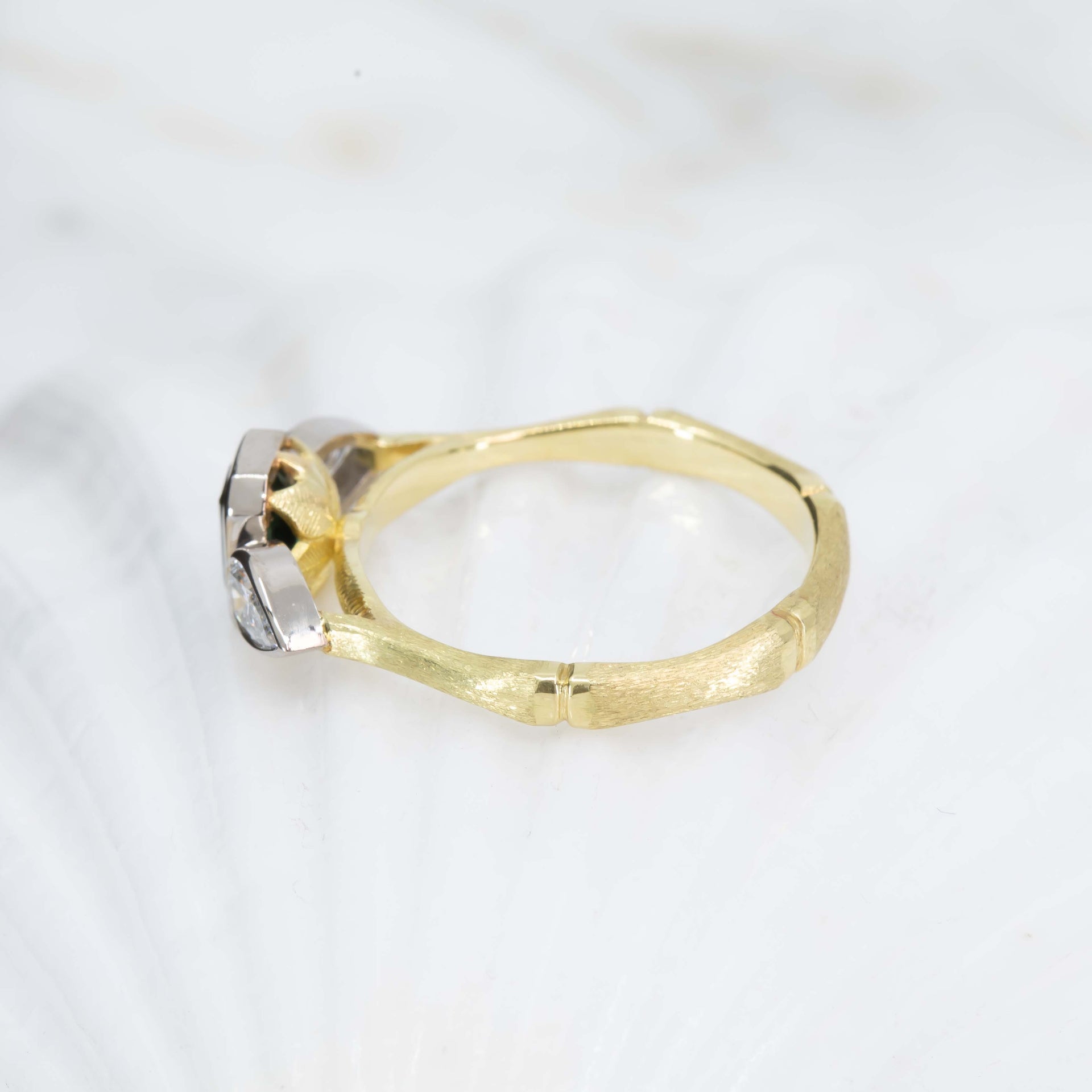 Teal Sapphire Tropical Dream Ring