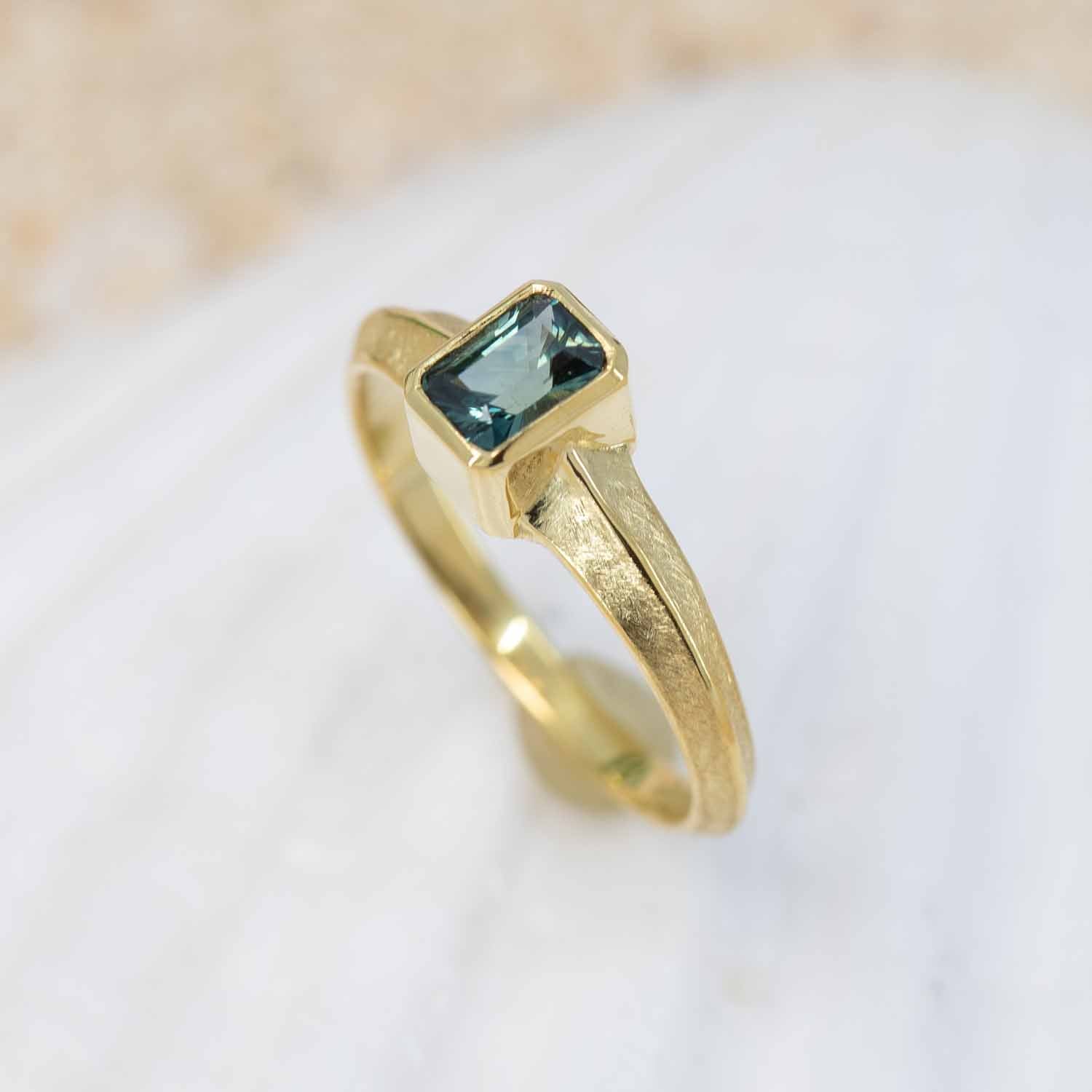 Shipwrecked Atlantis Sapphire Ring 1