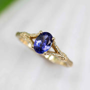 Tropical Tanzanite Ring