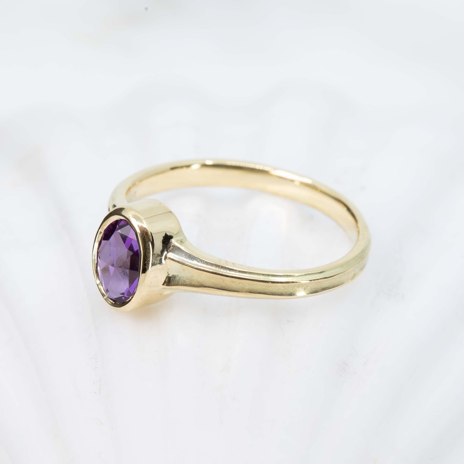 Shipwrecked Atlantis Amethyst Ring
