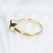 Shipwrecked Atlantis Garnet Ring