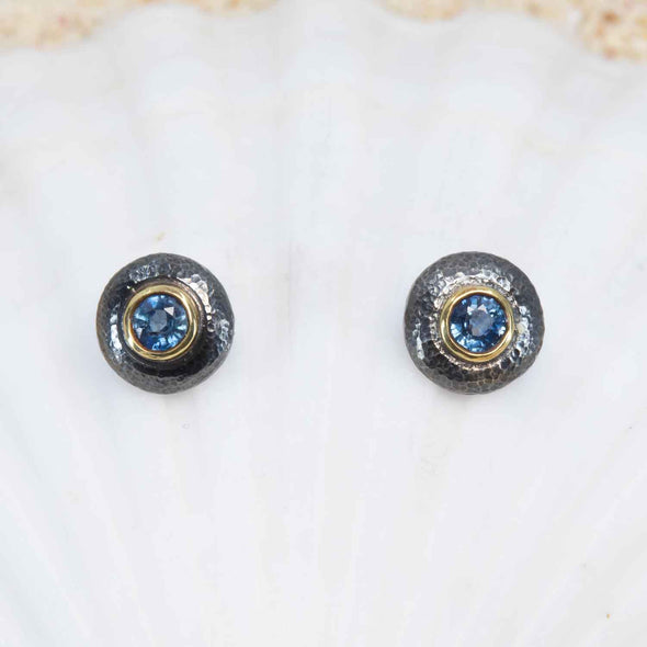Marianas Blue Sapphire Earrings