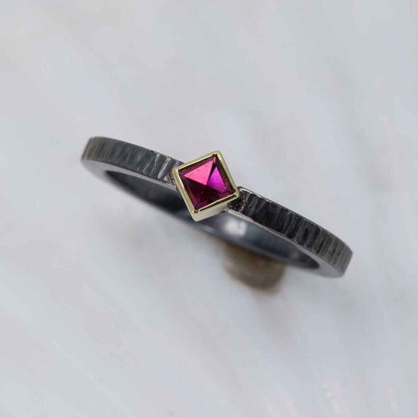 Pink Tourmaline Marianas Ring
