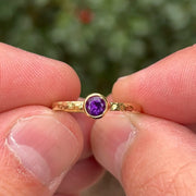 Amethyst High Seas Ring