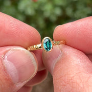 Ocean-Blue Zircon High Seas Ring