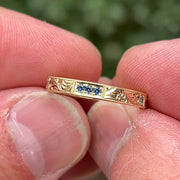 Sapphire Trio Vintage Wave Band