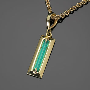 Emerald Crystal Pendant