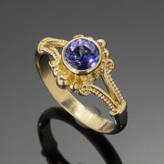 Tanzanite Classical Ring