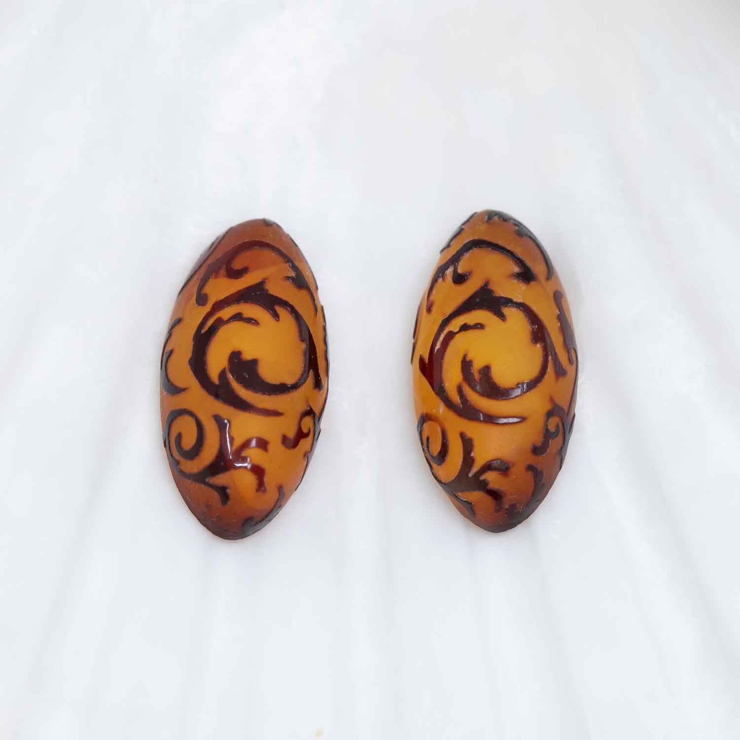 carved amber