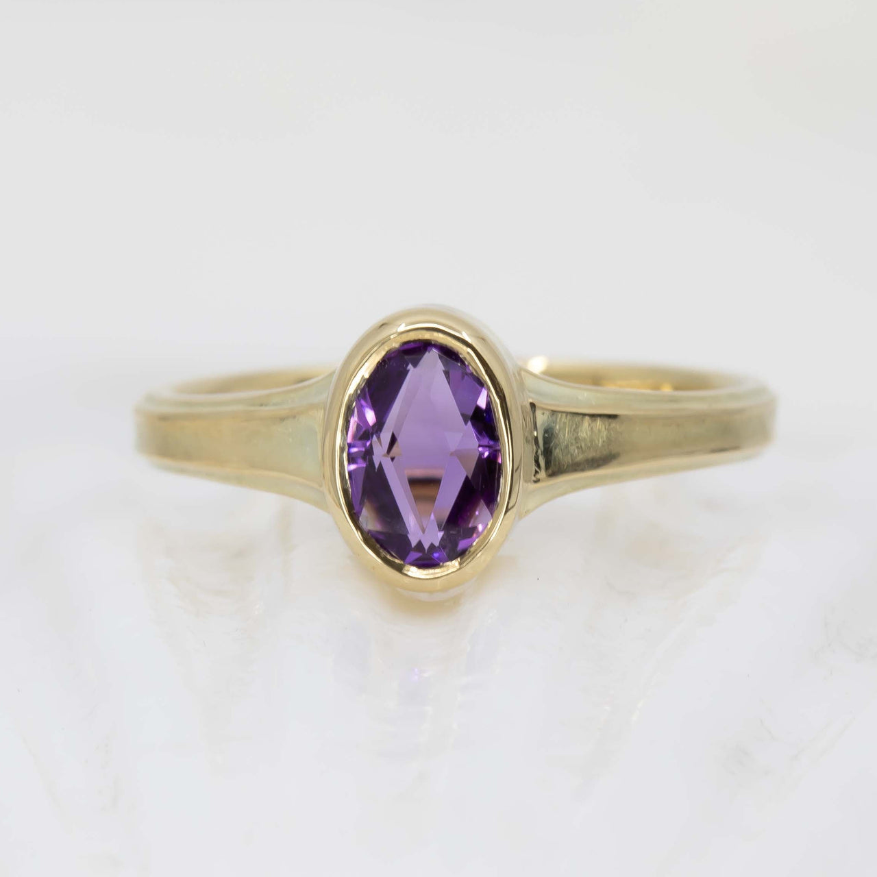 Amethyst Atlantis Ring