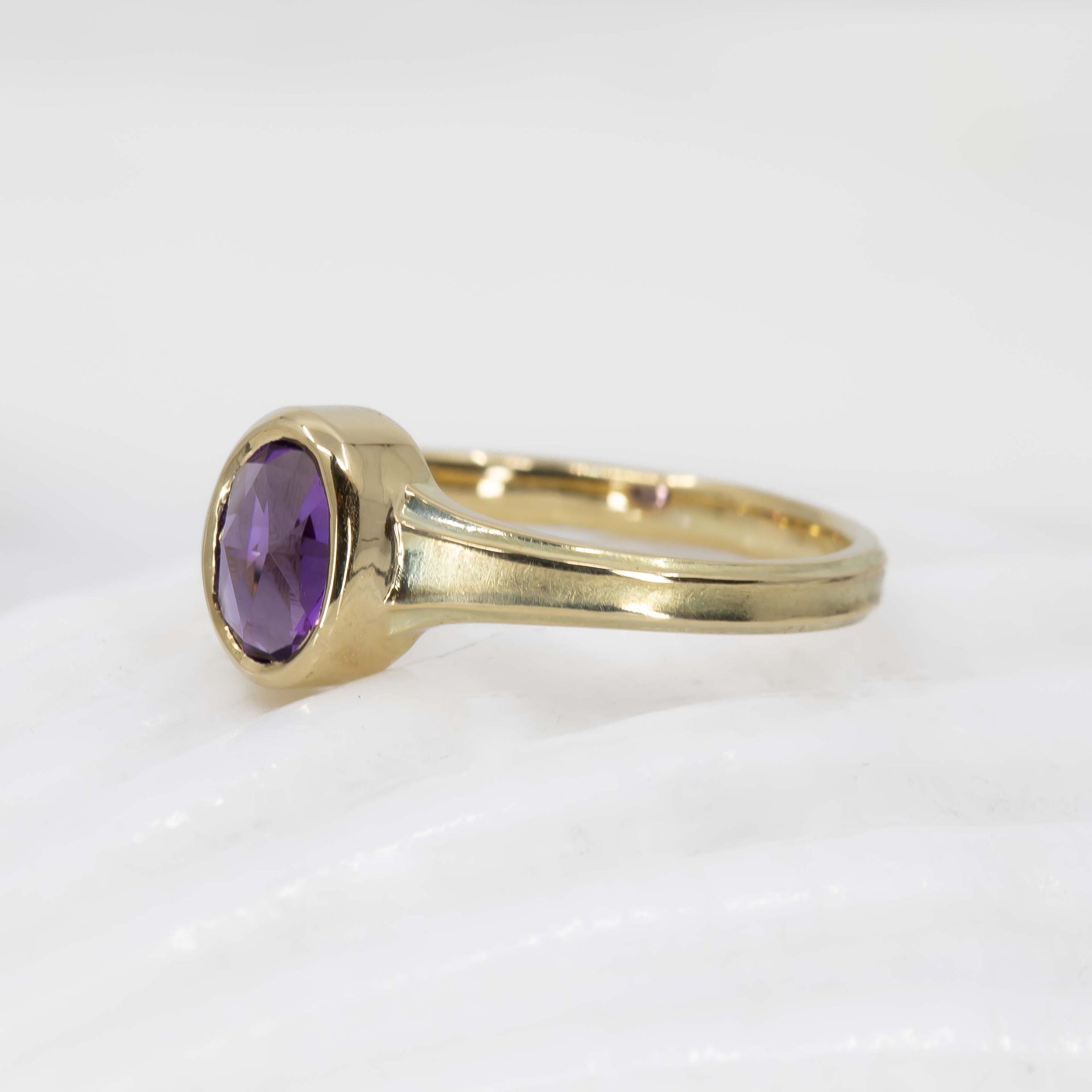 Amethyst Atlantis Ring