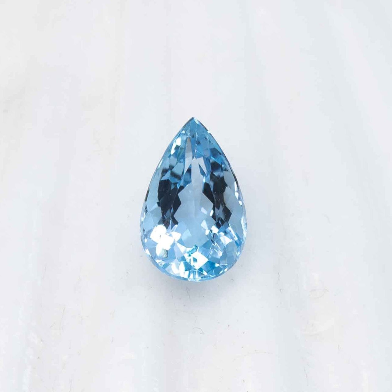 1.19ct Aquamarine Pear cut