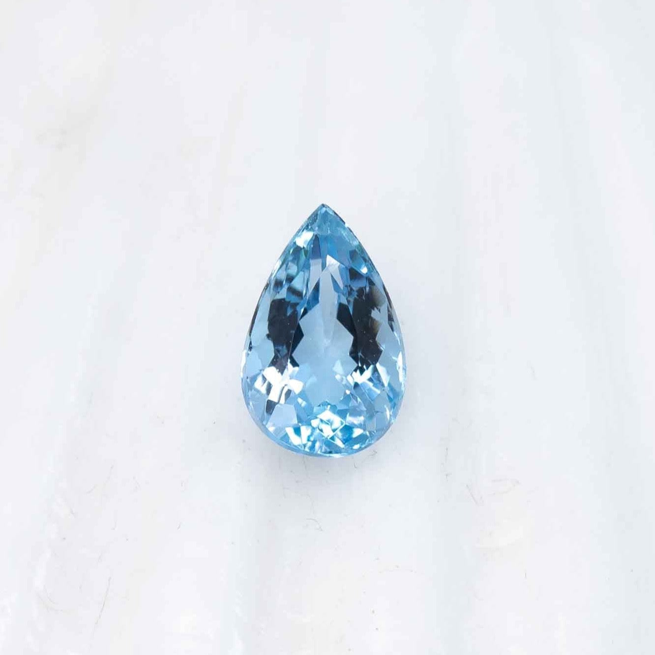 1.19ct Aquamarine Pear cut