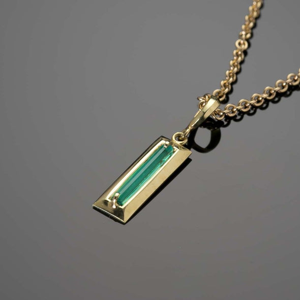 Emerald Crystal Pendant