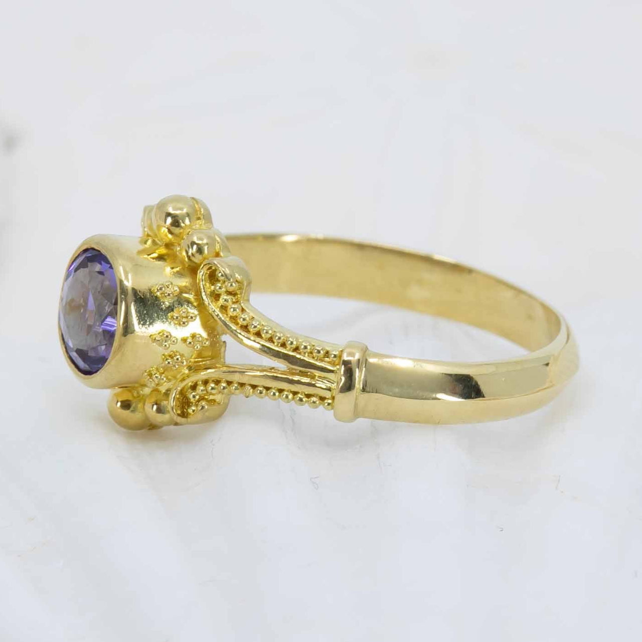 Tanzanite Classical Ring