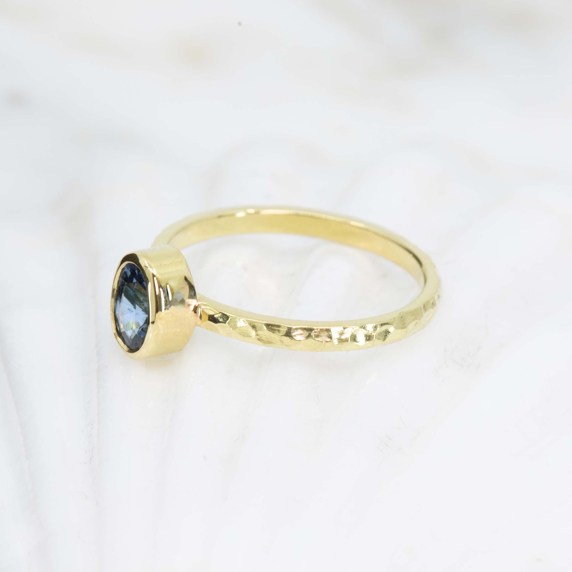 Blue Sapphire High Seas Ring