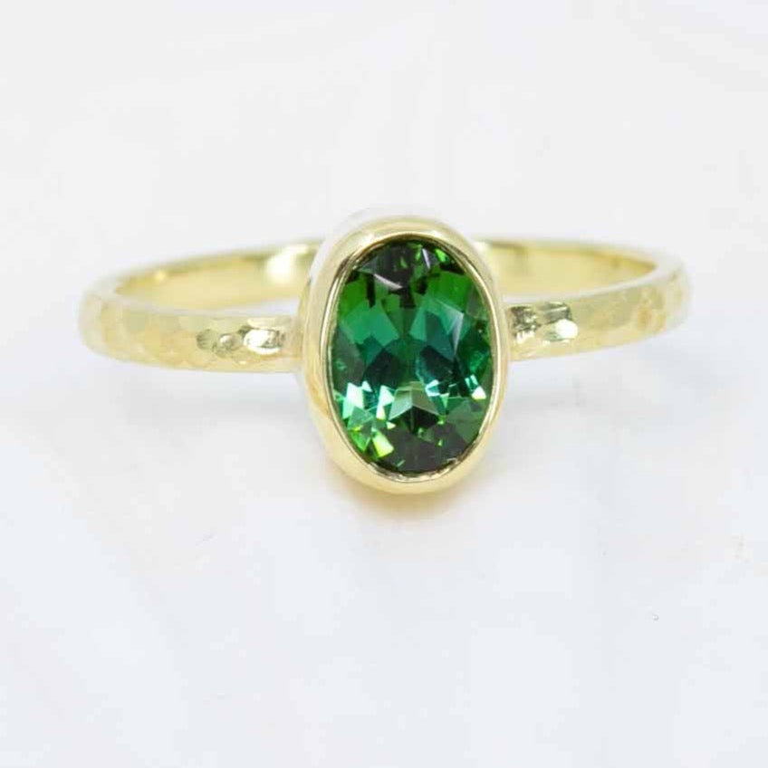 Green Tourmaline High Seas Ring