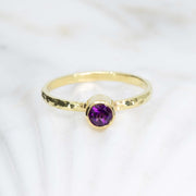 Amethyst High Seas Ring