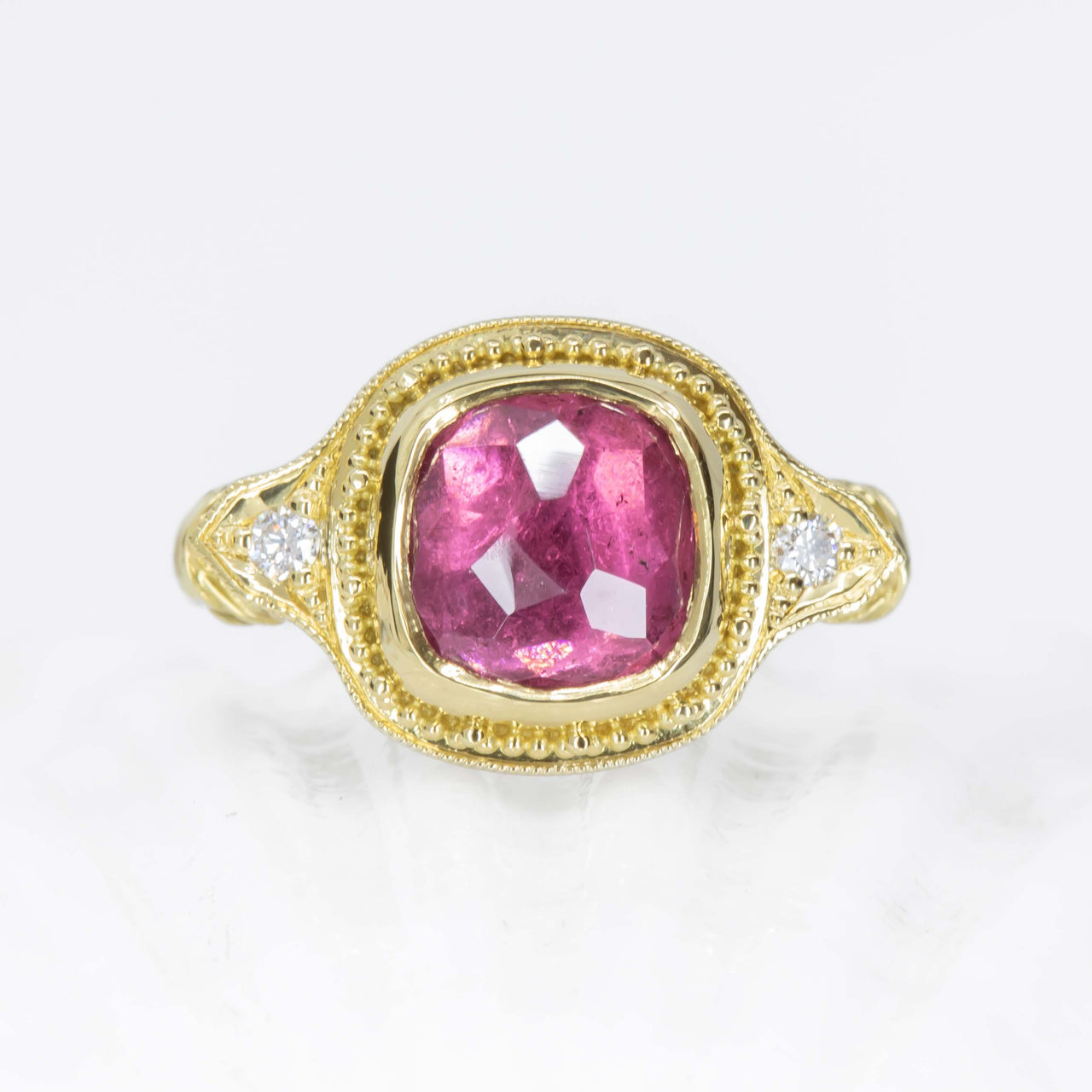 Pink Tourmaline Island Castaway Ring
