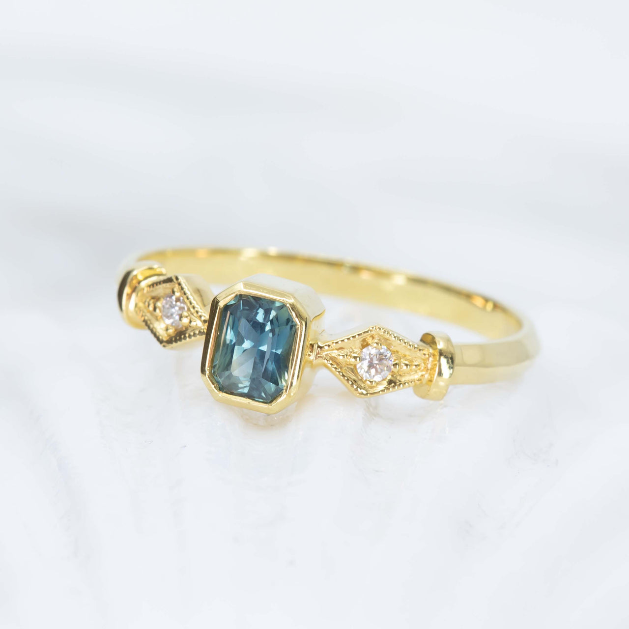 Sapphire Bermuda Ring