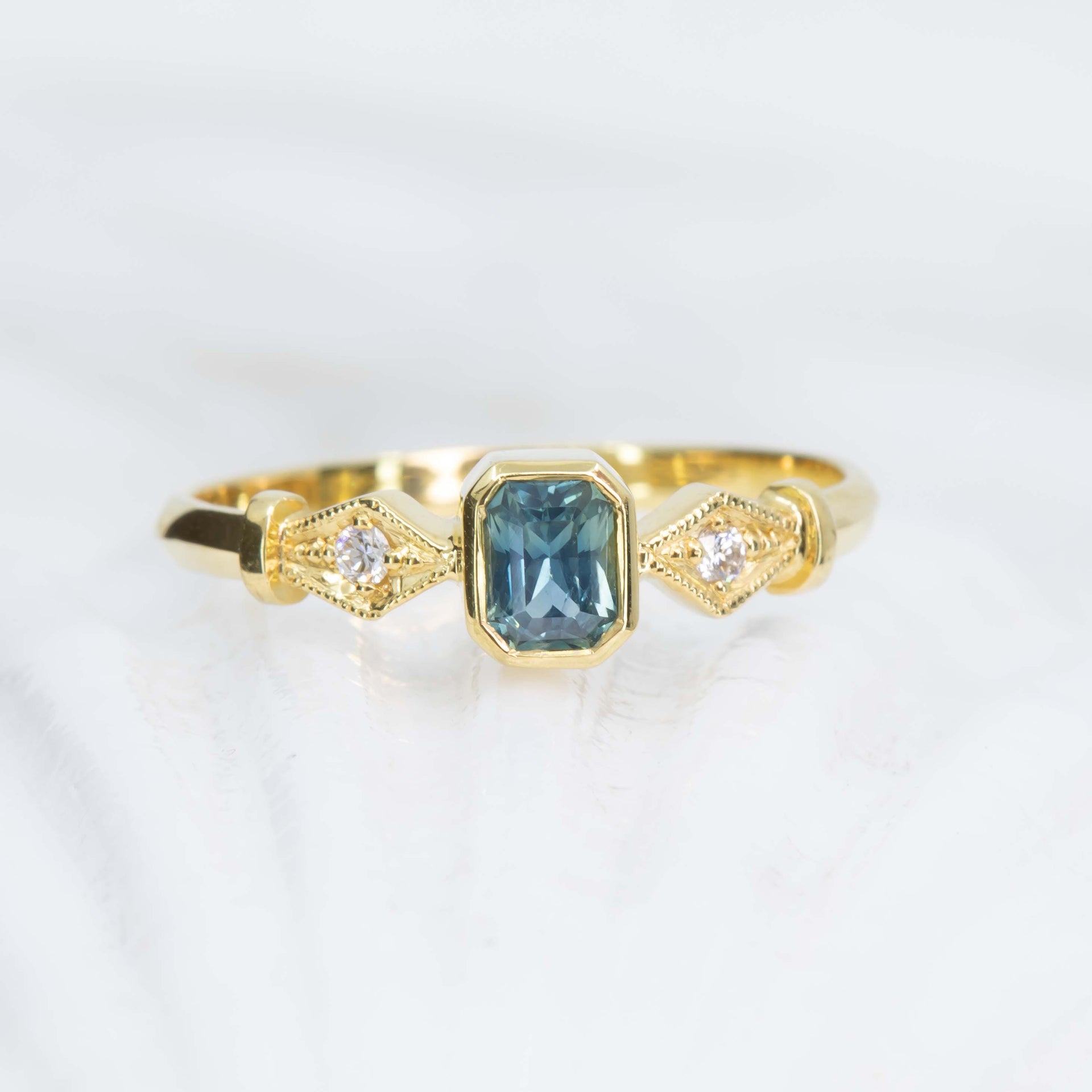 Sapphire Bermuda Ring