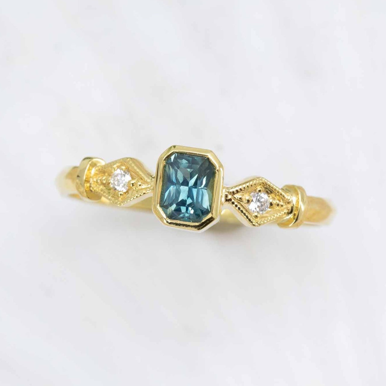 Sapphire Bermuda Ring