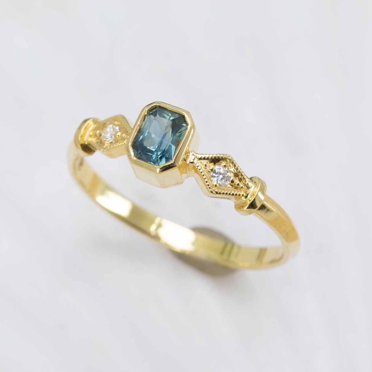 Sapphire Bermuda Ring