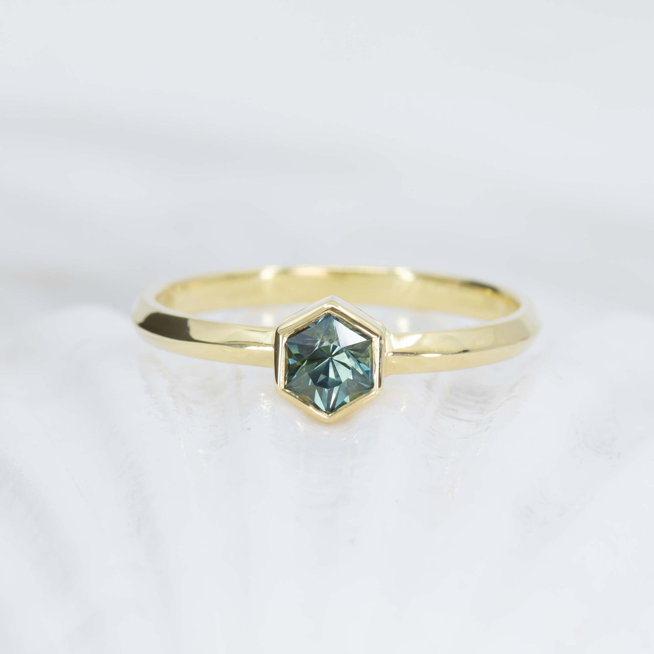 Blue Sapphire Solitaire