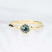 Blue Sapphire Solitaire