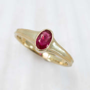 Shipwreck Atlantis Ruby Ring