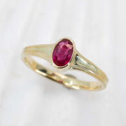 Shipwreck Atlantis Ruby Ring