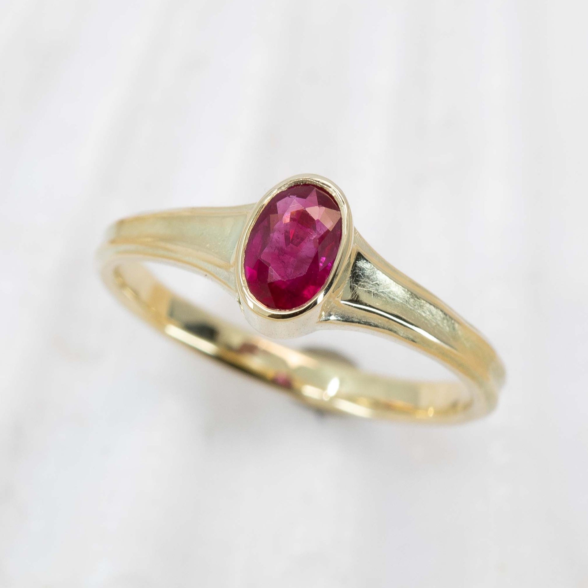 Shipwreck Atlantis Ruby Ring