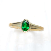 Tsavorite Garnet Atlantis Ring