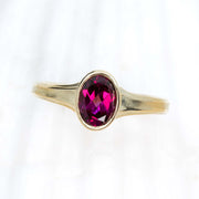 Shipwrecked Atlantis Garnet Ring