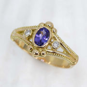 Tanzanite Classical Ring