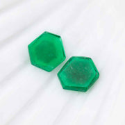 Emerald Crystal Slices 6.52cts