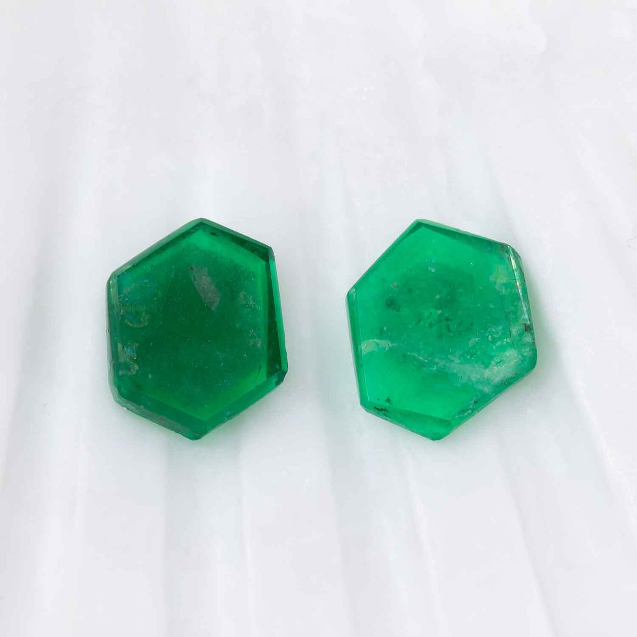 Emerald Crystal Slices 6.26cts