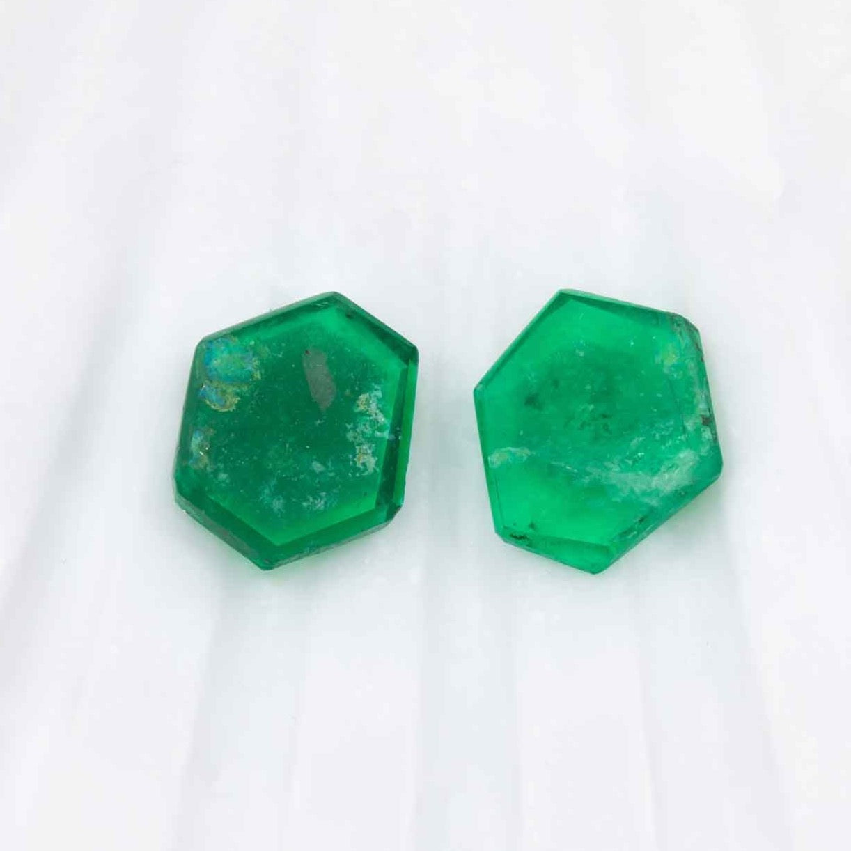 Emerald Crystal Slices 6.26cts