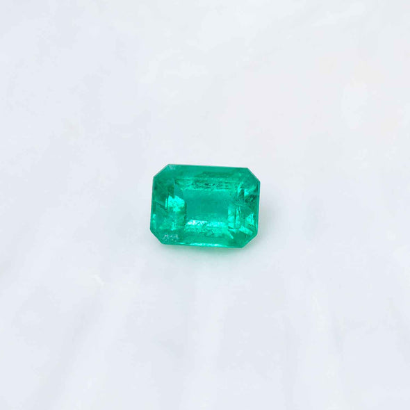 Vibrant grassy-green emerald 1.40ct