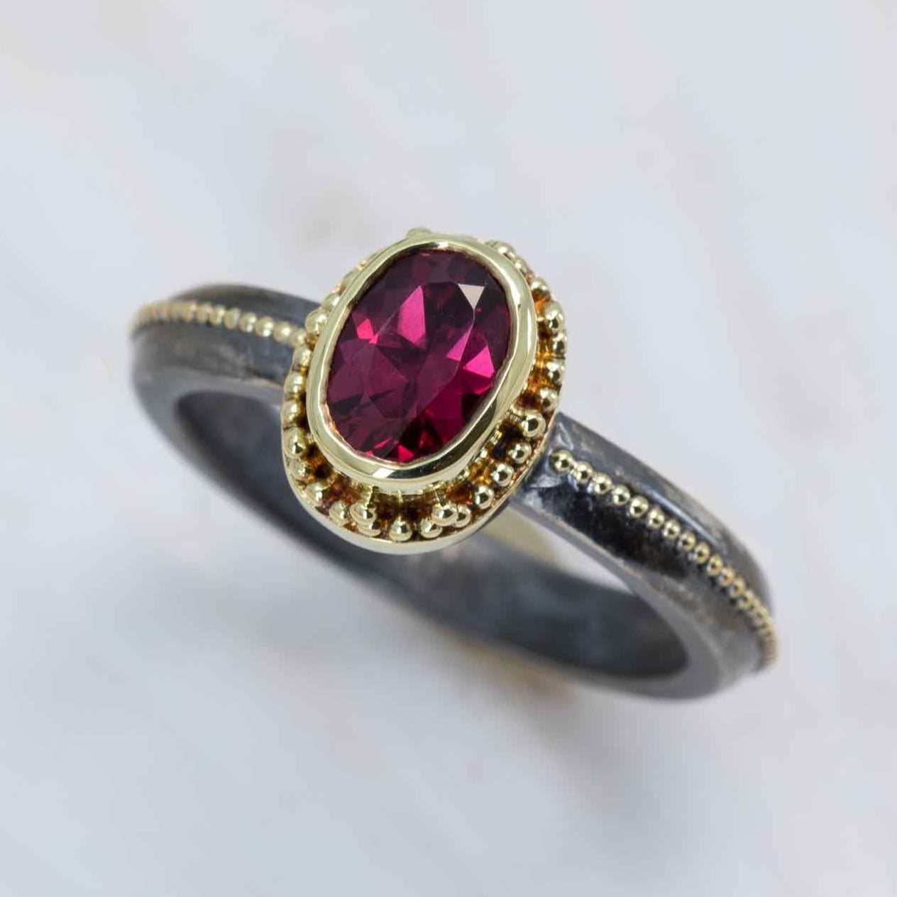 Garnet Marianas Ring