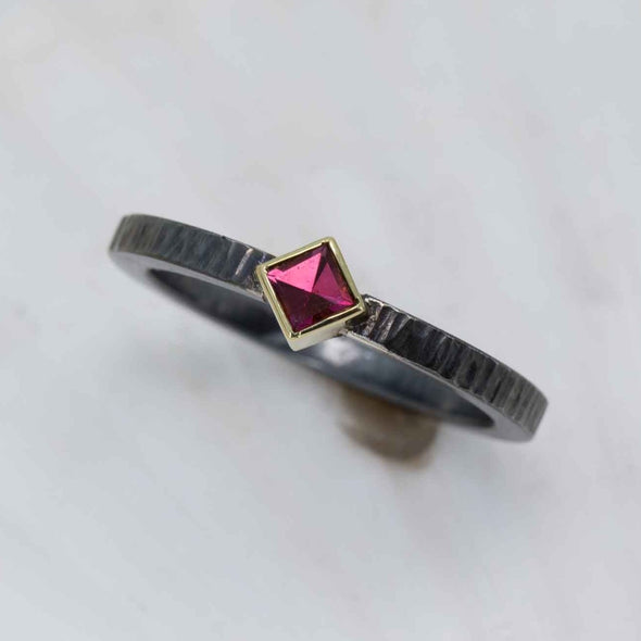 Pink Tourmaline Marianas Ring