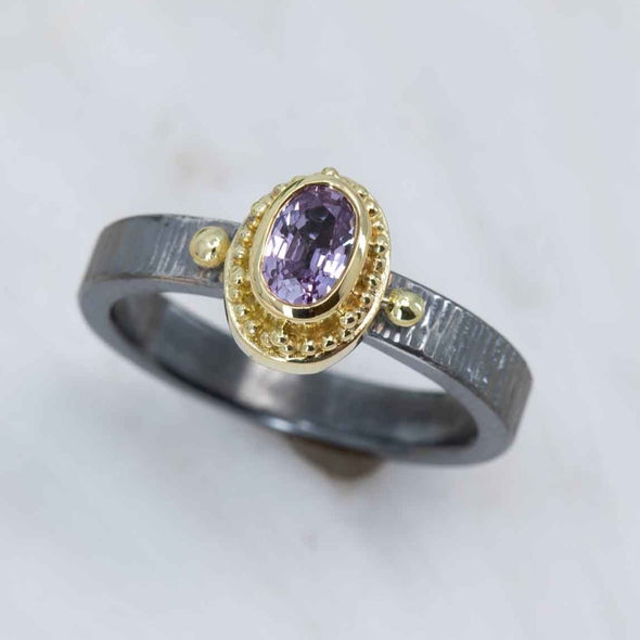 Pink Sapphire Marianas Ring