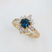 Moana Ring- 1.25ct Blue Sapphire 