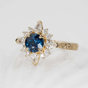 Moana Ring- 1.25ct Blue Sapphire 