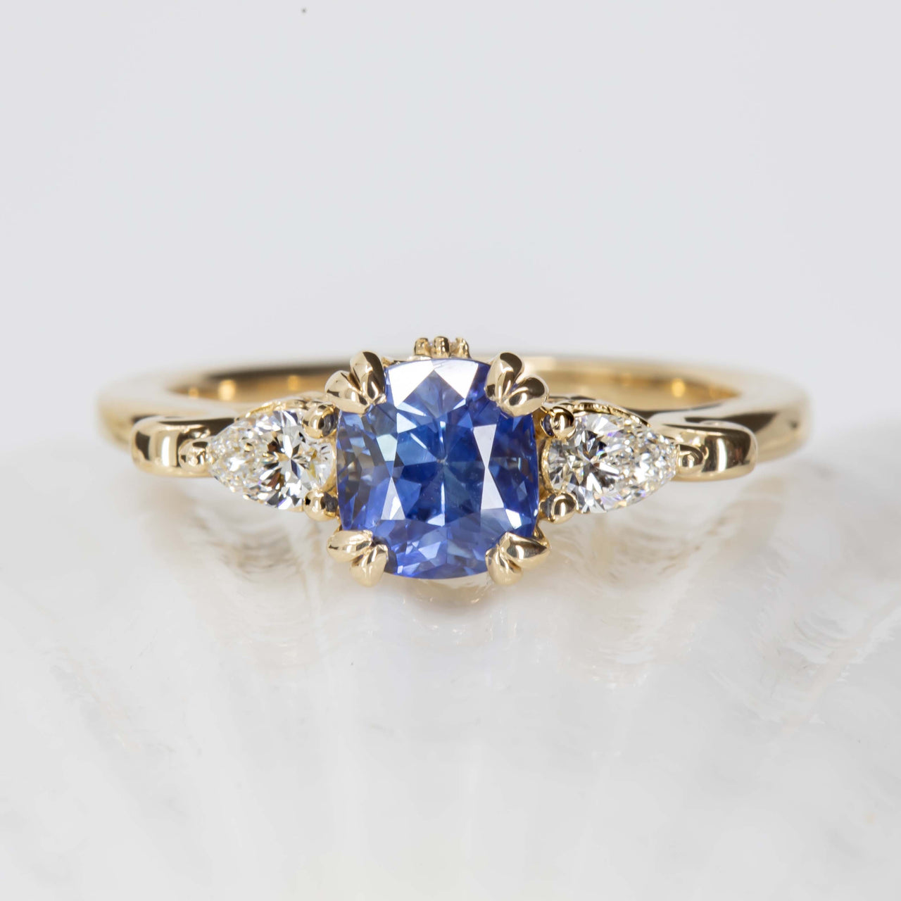 Moorea Ring- Periwinkle Sapphire 1.58-ER005-3