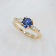 Moorea Ring- Periwinkle Sapphire 1.58-ER005-3
