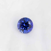 Violet sapphire round 1.06ct